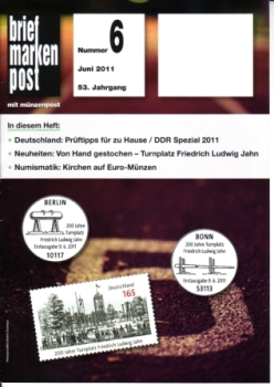 D Briefmarken Post 6 / 2011